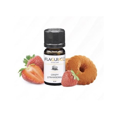 Crispy Strawberry Liquido Flavourage Aroma 10 ml Biscotto e Fragola