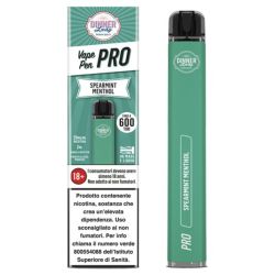 Spearmint Menthol Vape Pen Pro Dinner Lady Usa e Getta 600 Tiri