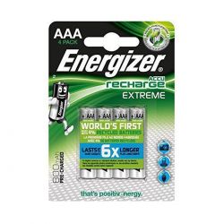 Energizer Ministilo AAA 800 mAh - Blister da 4 Batterie Ricaricabili
