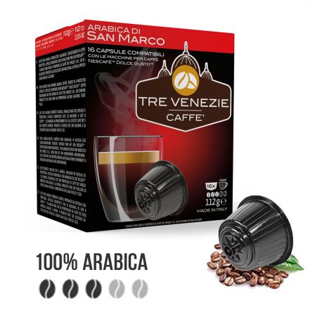 Caffè Tre Venezie Kit Assaggio 3 Venezie Capsule Caffè Compatibili