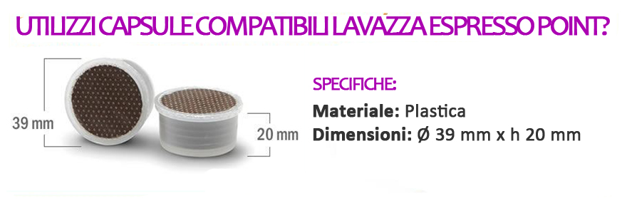 Capsule Nocciolino Compatibili Lavazza Espresso Point